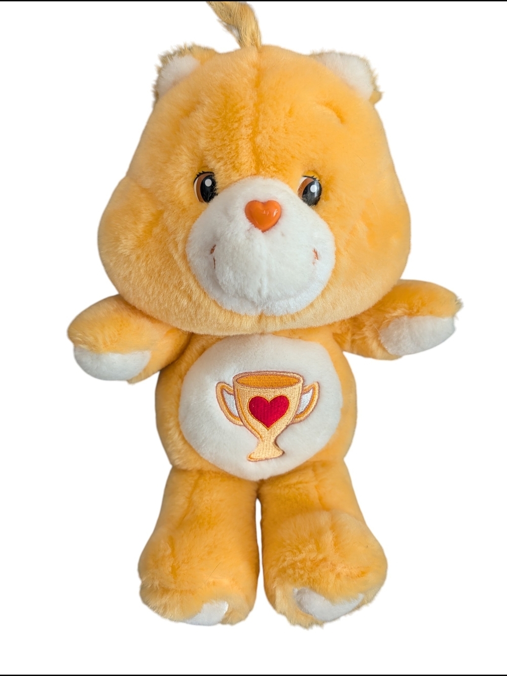 Vintage 2002 Care Bears Champ Bear 20th Anniversary Plush 13"